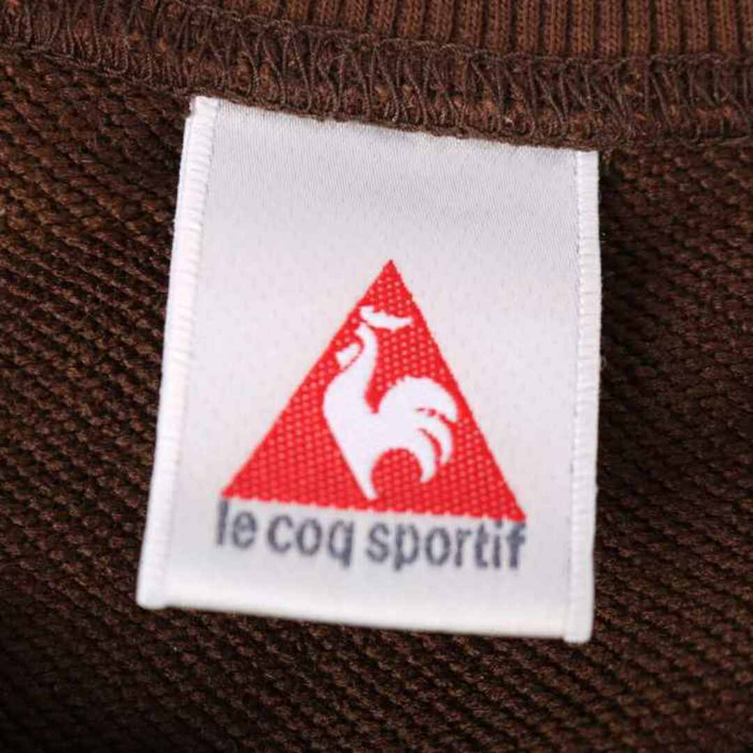 le coq sportif(ルコックスポルティフ)のルコックスポルティフ スウェット 長袖 スポーツウエア トップス レディース Lサイズ ブラウン le coq sportif レディースのトップス(トレーナー/スウェット)の商品写真