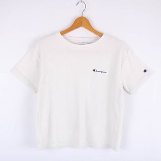 チャンピオン(Champion)のチャンピオン Tシャツ 半袖 スポーツウエア トップス 白 レディース Mサイズ ホワイト Champion(Tシャツ(半袖/袖なし))