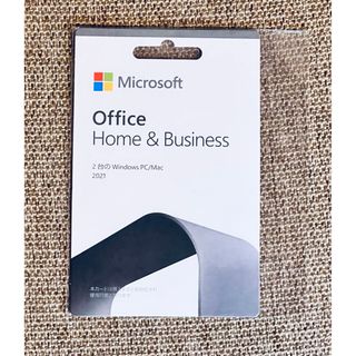 マイクロソフト(Microsoft)の正規品 Microsoft Office Home&Business 2021(PC周辺機器)