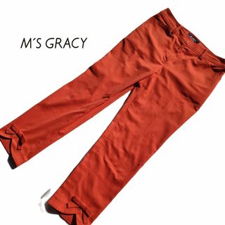 M'S GRACY - 新品タグ付 M'S GRACY リボンデザイン テーパードパンツ ...