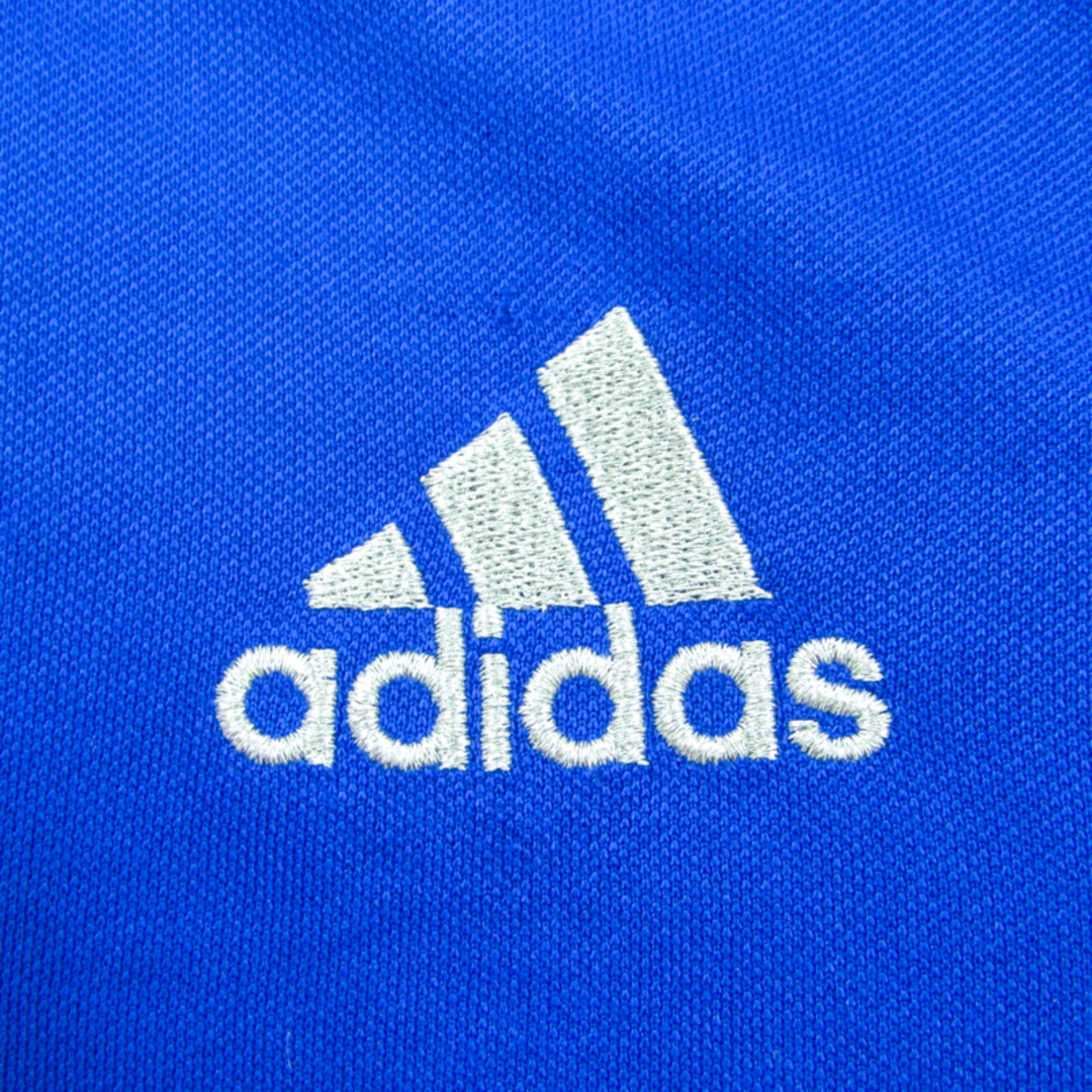 adidas(アディダス)のアディダス 長袖ジャージ ジップアップ スポーツウエア キッズ 男の子用 140サイズ ネイビー×ブルー adidas キッズ/ベビー/マタニティのキッズ/ベビー/マタニティ その他(その他)の商品写真