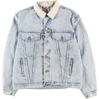 リーバイス(Levi's)の古着 リーバイス Levi's 71166-02 デニムジャケット Gジャン 英国製 メンズXL /eaa408336(Gジャン/デニムジャケット)