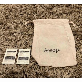 イソップ(Aesop)のイソップ　巾着袋　※試供品付き(ショップ袋)