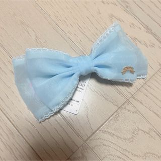 アンジェリックプリティー(Angelic Pretty)のシャーベットリボンバレッタ　サックス(バレッタ/ヘアクリップ)