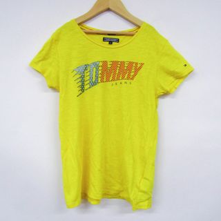 トミーヒルフィガー(TOMMY HILFIGER)のトミーヒルフィガー 半袖Tシャツ オーガニックコットン ロゴT キッズ 男の子用 152サイズ イエロー TOMMY HILFIGER(Tシャツ/カットソー)