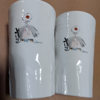 ゲゲゲの鬼太郎　コップ2個と　マスキングテープセット(グラス/カップ)