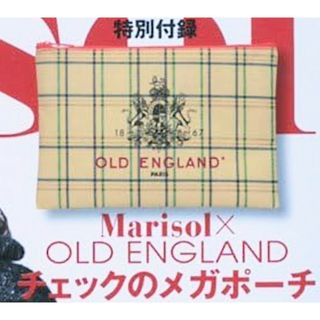 オールドイングランド(OLD ENGLAND)の新品未使用 オールドイングランド メガポーチ トラベルポーチ ポーチ 付録(ファッション)