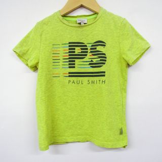 ポールスミス(Paul Smith)のポールスミス 半袖Tシャツ ロゴT キッズ 男の子用 5Aサイズ イエロー Paul Smith(Tシャツ/カットソー)