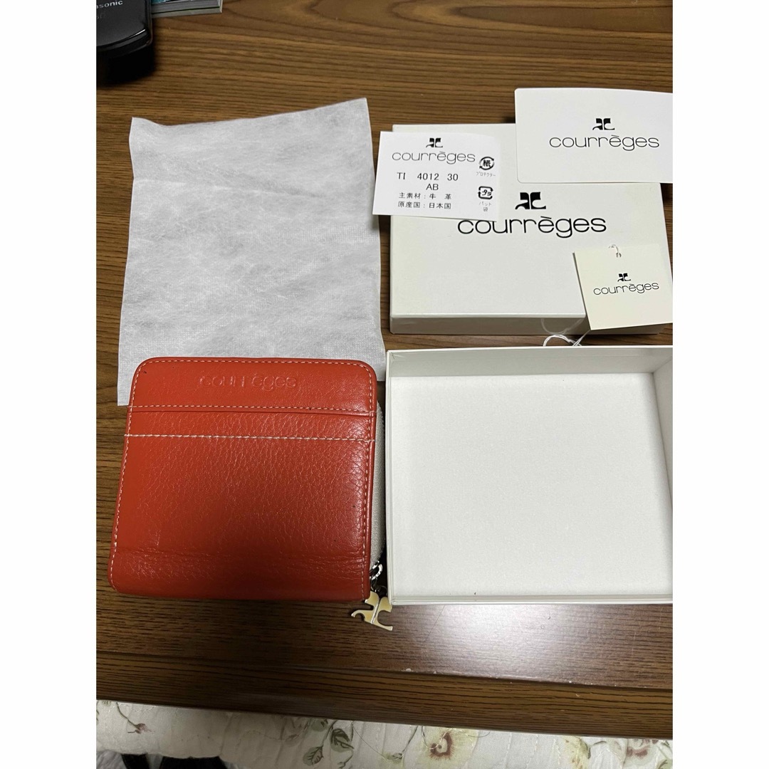 Courreges(クレージュ)の【美品】クレージュ 財布 二つ折り財布 レディースのファッション小物(財布)の商品写真