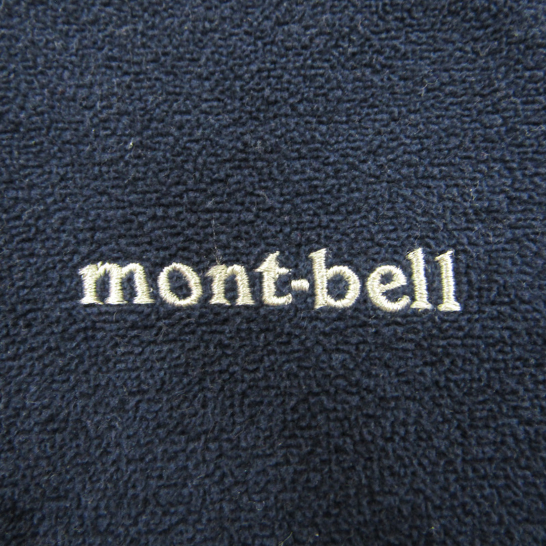 mont bell(モンベル)のモンベル フリースTシャツ ハイネック ハーフジップ キッズ 男の子用 140サイズ ネイビー mont-bell キッズ/ベビー/マタニティのキッズ/ベビー/マタニティ その他(その他)の商品写真