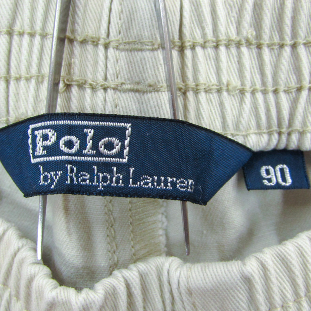 POLO RALPH LAUREN(ポロラルフローレン)のポロ・ラルフローレン ショートパンツ ハーフパンツ ベビー 男の子用 90サイズ ベージュ POLO RALPH LAUREN キッズ/ベビー/マタニティのベビー服(~85cm)(パンツ)の商品写真