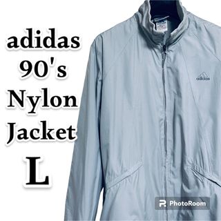 アディダス(adidas)のアディダス adidas 90s ナイロンジャケット 半裏フリース ヴィンテージ(ナイロンジャケット)