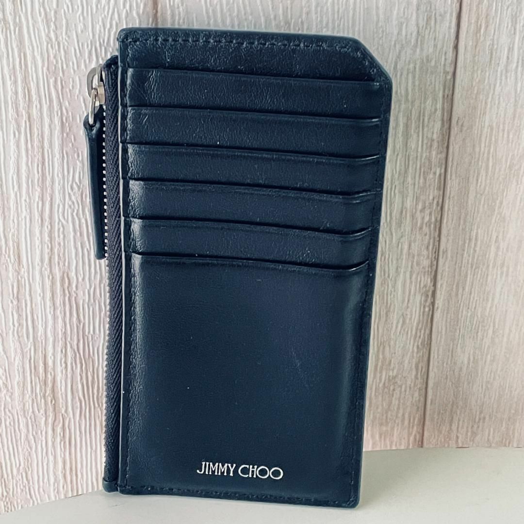 箱、保存袋付】現行モデル JIMMY CHOO コインケース スター スタッズ 箱、保存袋付】現行モデル JIMMY CHOO コインケース スター スタッズ