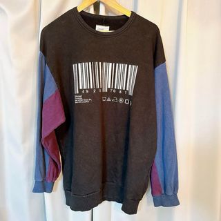 シャリーフ(SHAREEF)のSHAREEF "BARCODE" BIG SWEAT(スウェット)