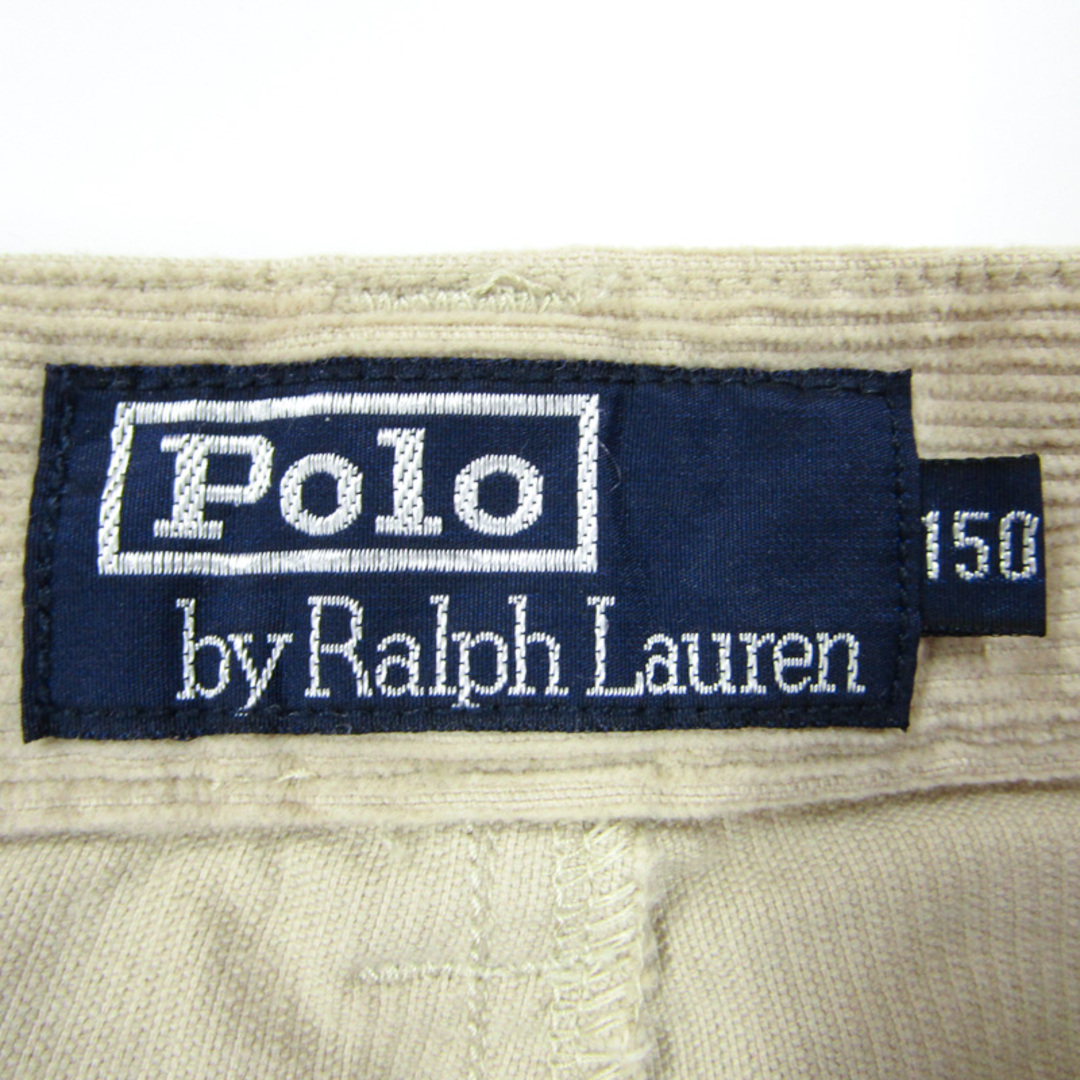 POLO RALPH LAUREN(ポロラルフローレン)のポロ・ラルフローレン ロングパンツ ワークパンツ コーデュロイ キッズ 男の子用 150サイズ ベージュ POLO RALPH LAUREN キッズ/ベビー/マタニティのキッズ服男の子用(90cm~)(パンツ/スパッツ)の商品写真