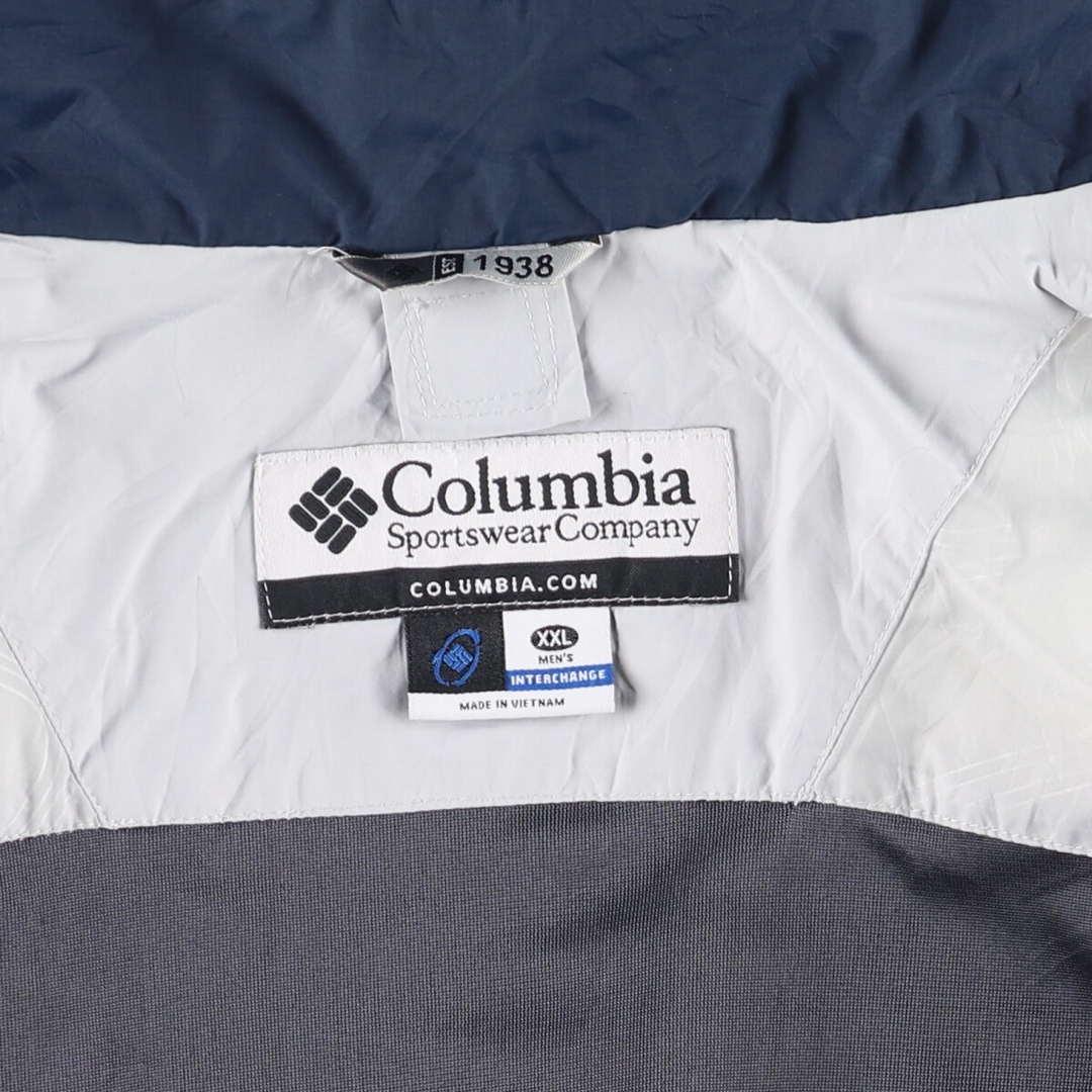 Columbia(コロンビア)の古着 コロンビア Columbia マウンテンジャケット シェルジャケット メンズXXL /eaa408504 メンズのジャケット/アウター(マウンテンパーカー)の商品写真