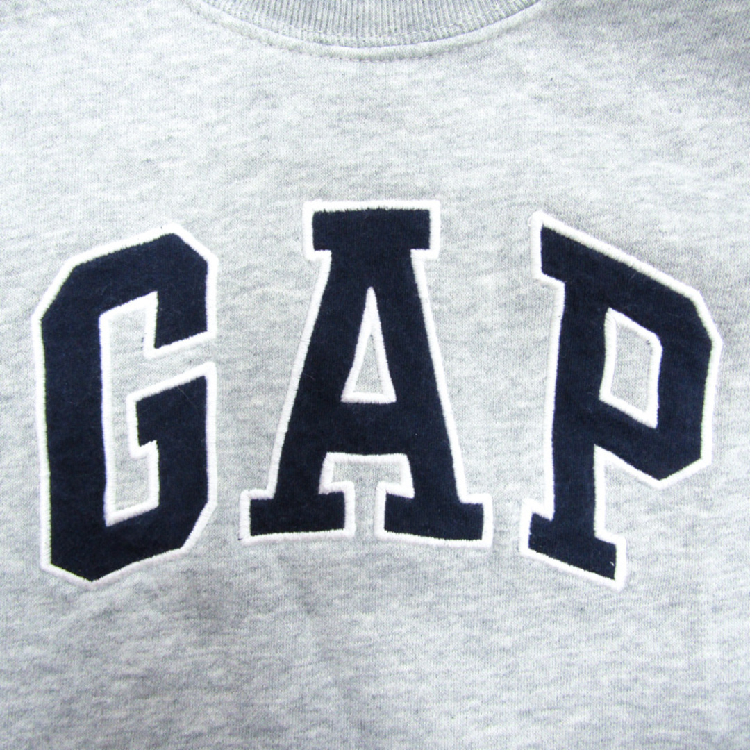 GAP(ギャップ)のギャップ 長袖スウェット スエット トレーナー キッズ 男の子用 100サイズ グレー GAP キッズ/ベビー/マタニティのキッズ服女の子用(90cm~)(その他)の商品写真