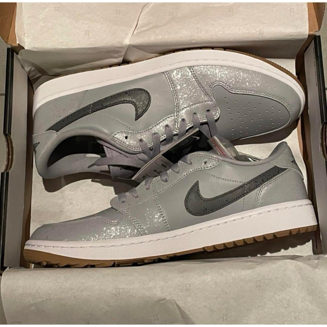 NIKE - Nike Air Jordan 1 Low Golf Wolf Grey Gumの通販 by NIKE - Nike Air Jordan 1 Low Golf Wolf Grey Gumの通販 by