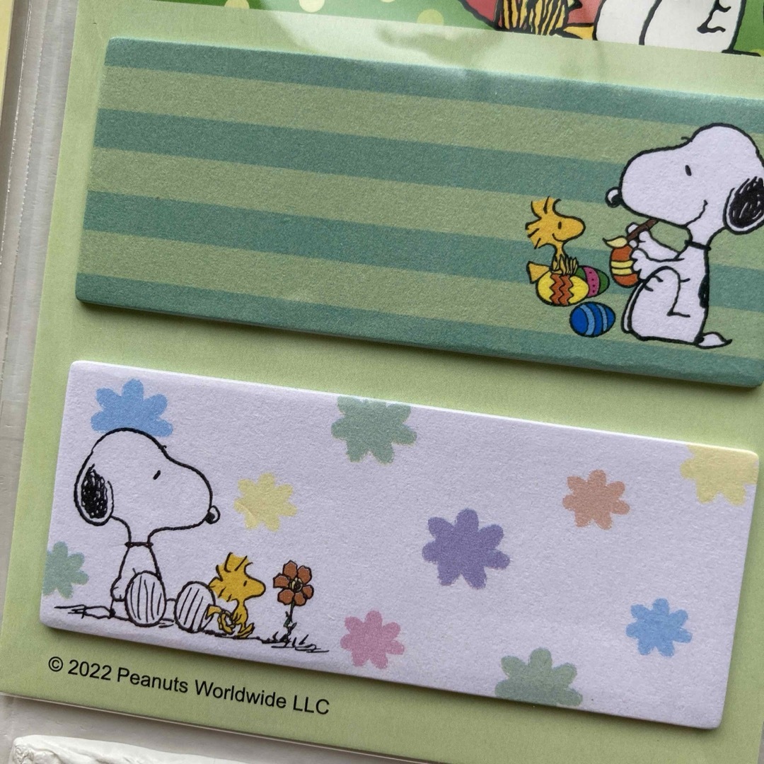 SNOOPY(スヌーピー)の【6種】スヌーピー 付箋 インテリア/住まい/日用品の文房具(ノート/メモ帳/ふせん)の商品写真