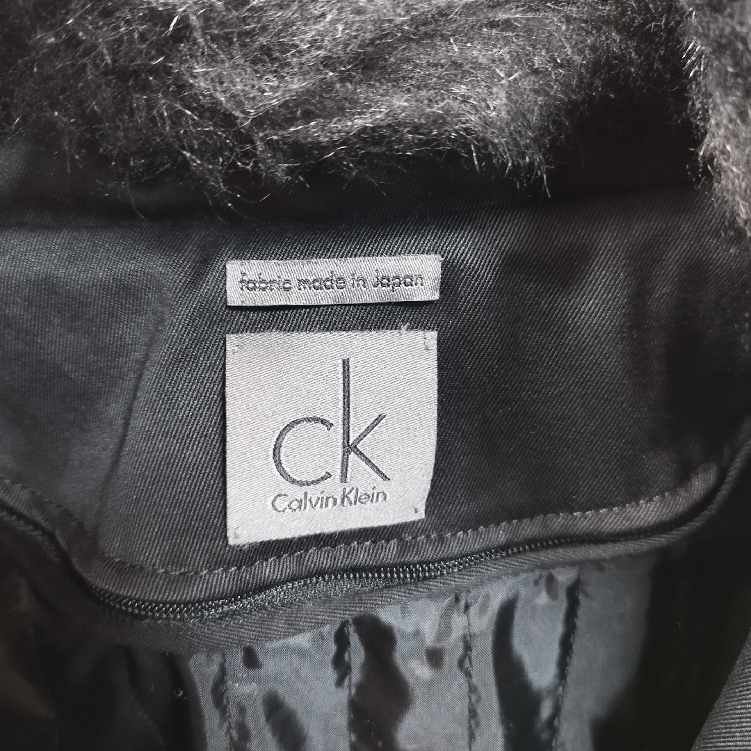 Calvin Klein(カルバンクライン)の【Calvin Klein】Mid Length Coat　D16 メンズのジャケット/アウター(ステンカラーコート)の商品写真