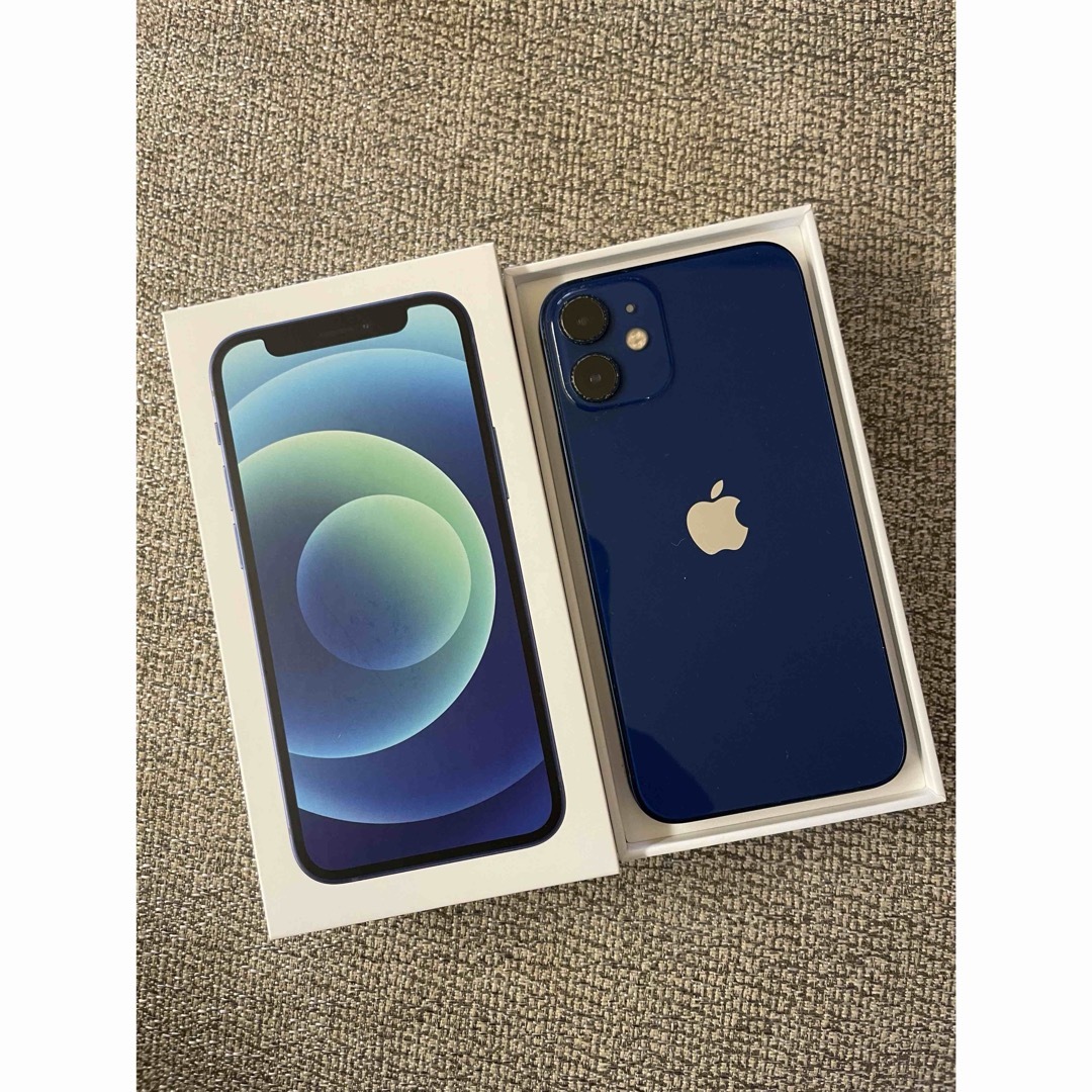 ジャンク品】SIMフリー iPhone12 mini 128GB ブルー ジャンク品】SIMフリー iPhone12 mini 128GB ブルー
