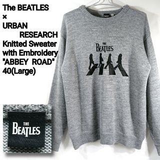 アーバンリサーチ(URBAN RESEARCH)の■ザ・ビートルズ×アーバンリサーチ/アビーロードニットセーター/40(L～XL)(ニット/セーター)