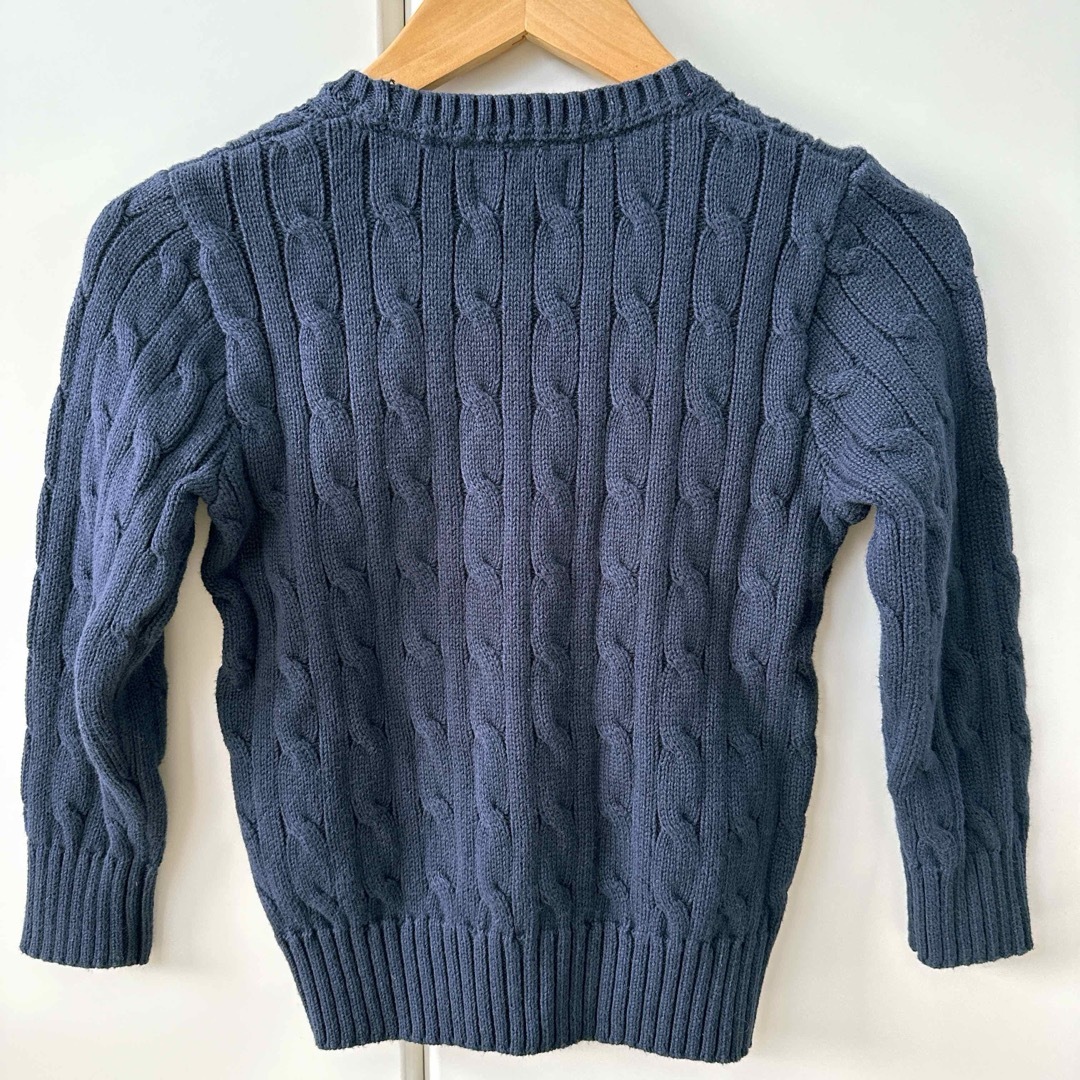 新品未使用　ポロラルフローレン　ケーブル編み　ウールセーター