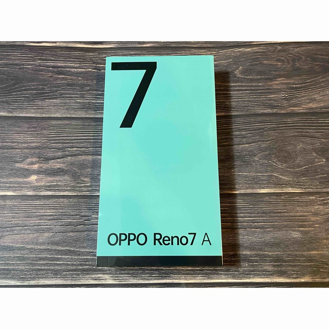 OPPO Reno7 A ブラック 未開封 Reno7A simフリー ブラックスマートフォン本体