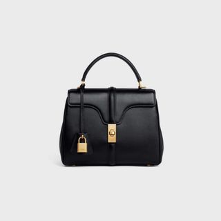 セリーヌ(celine)のceline16セーズ　スモール　ブラック(ハンドバッグ)