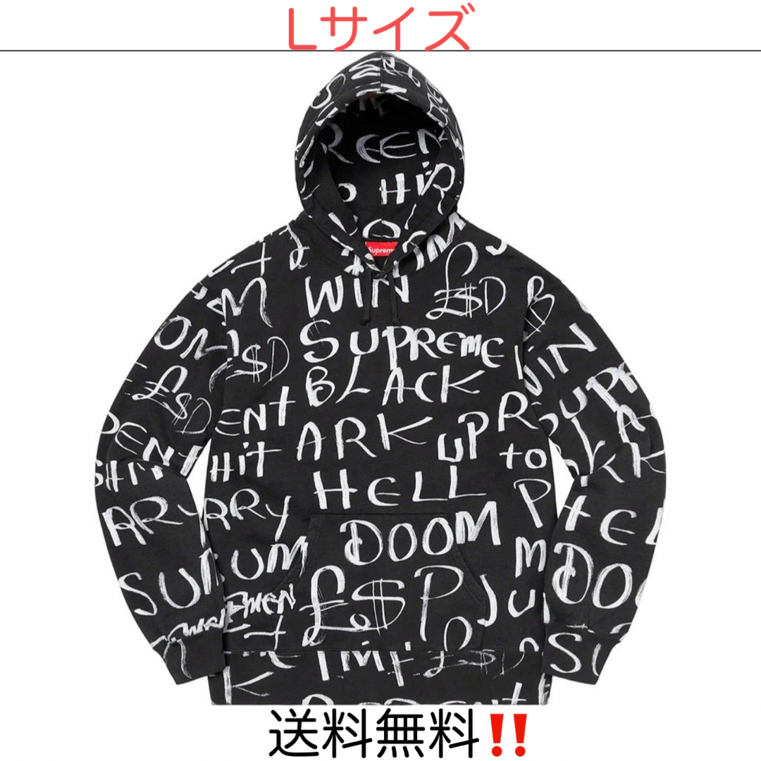 Supreme - SUPREME Black Ark Hooded Sweatshirt Lサイズの通販