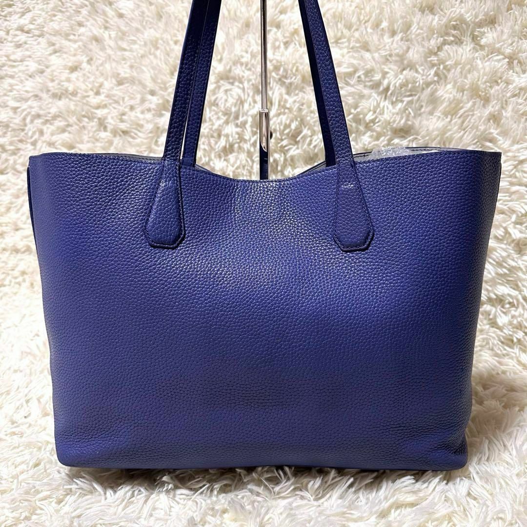 極美品】TORY BURCH マックグロー レザー トートバッグ 黒 A4可仕様