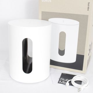 【美品】Sonos Sub Mini SUBM1JP1 ホワイト ワイヤレスサブウーファー ソノス サブ ミニ 本体(スピーカー)