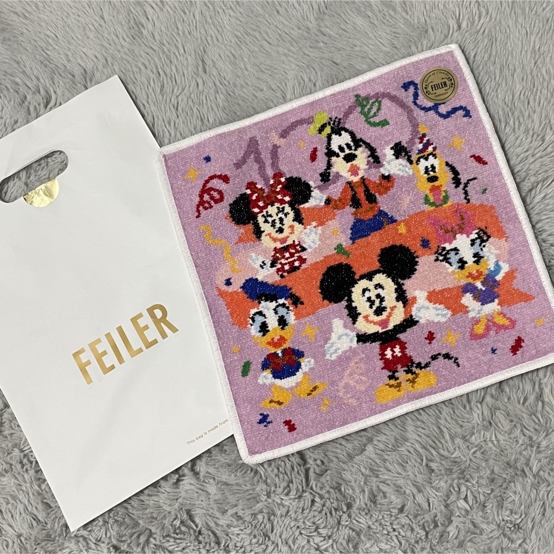 FEILER(フェイラー)のフェイラー　ディズニー100周年記念　ハンカチ レディースのファッション小物(ハンカチ)の商品写真