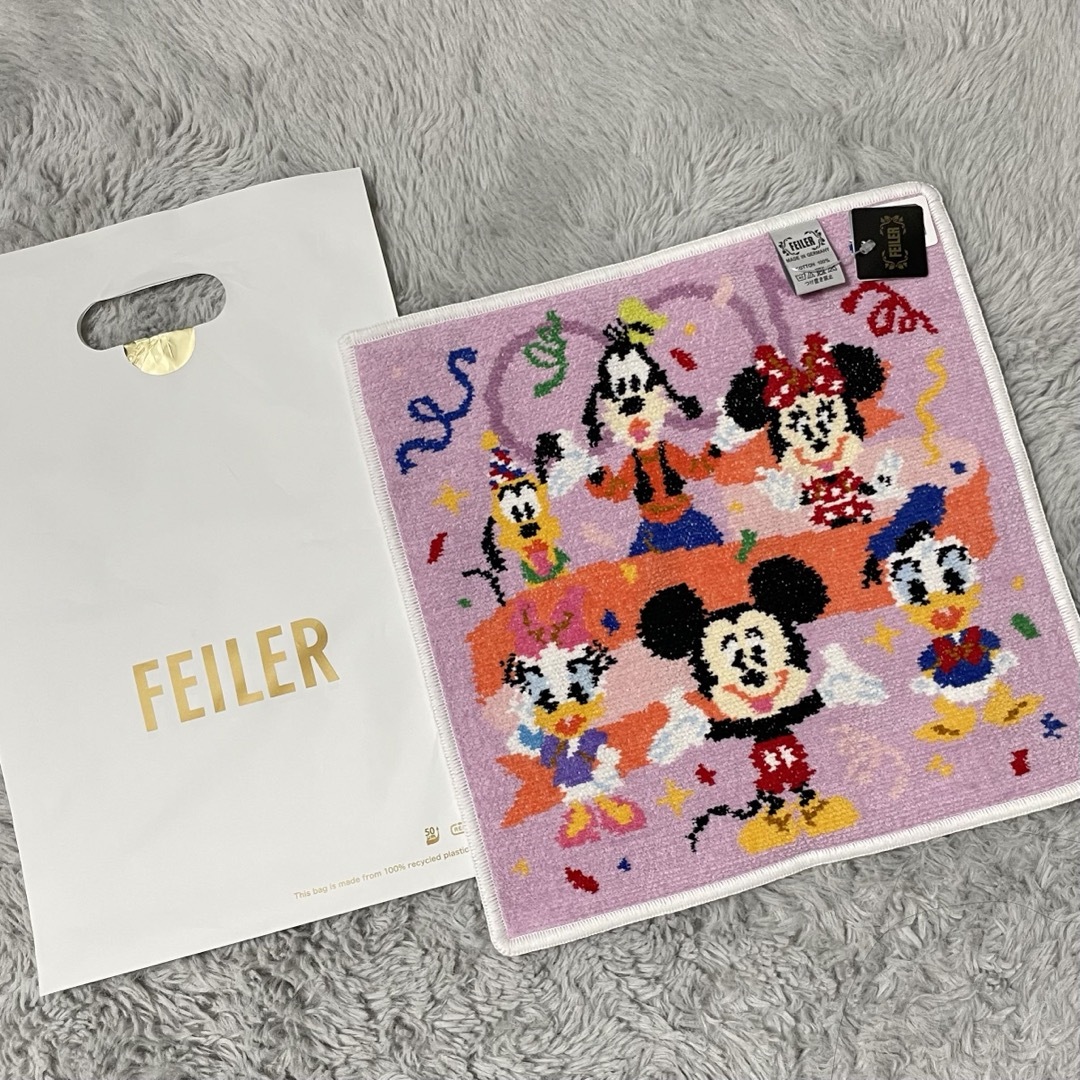 フェイラー ディズニー 100周年 ハンカチ - タオル