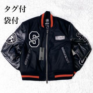 ヒステリックグラマー(HYSTERIC GLAMOUR)の最終値下 タグ袋付 Wind and sea hysteric glamour (スタジャン)