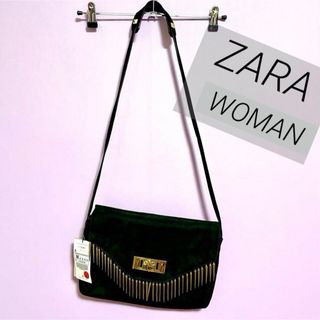 ザラ(ZARA)の新品未使用 タグ付き ZARA 牛革 ヴィンテージ風 マットな質感(ショルダーバッグ)