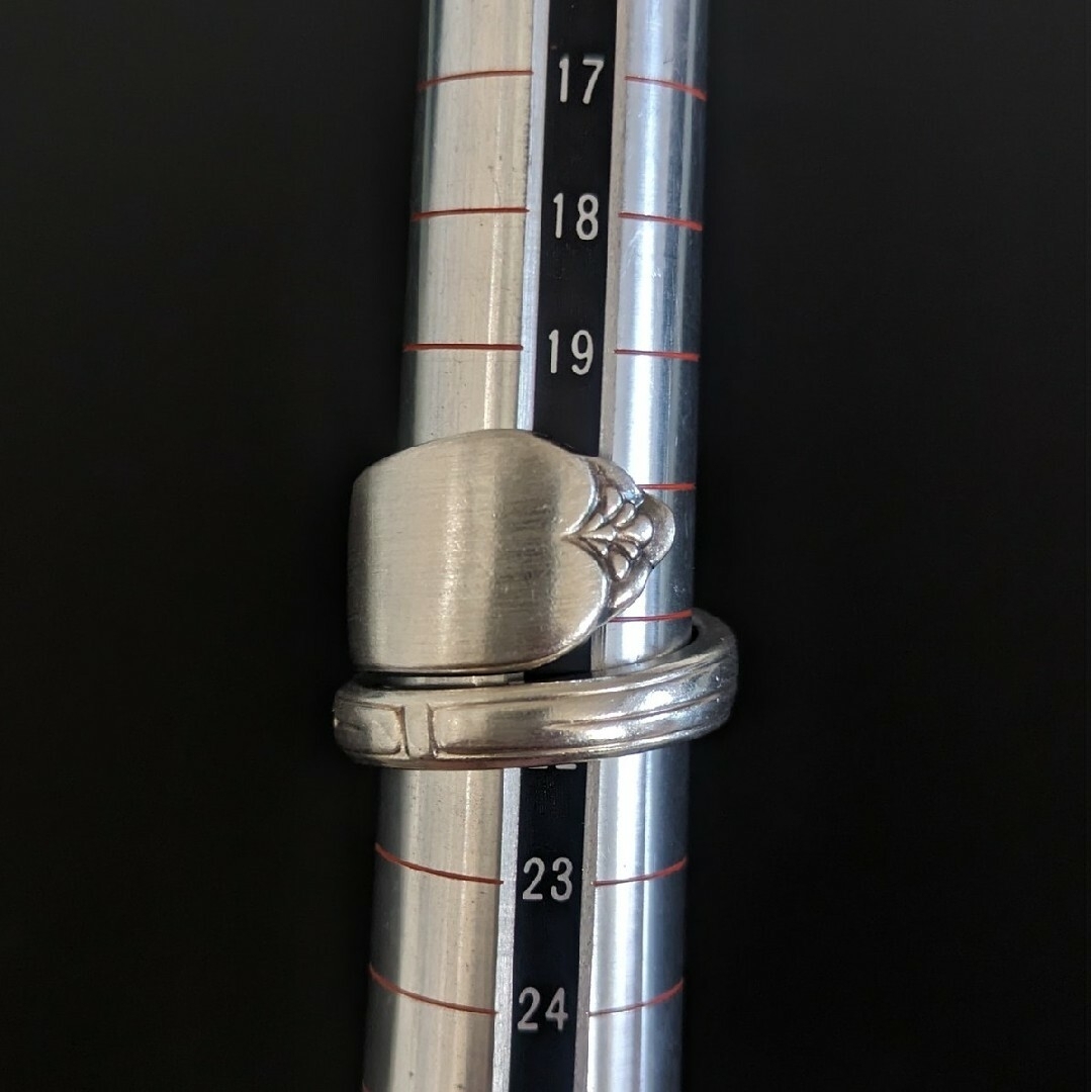 VINTAGE(ヴィンテージ)のvintage　スプーンリング　ヘリテイジ　ヴィンテージ　指輪　ロジャース　F メンズのアクセサリー(リング(指輪))の商品写真