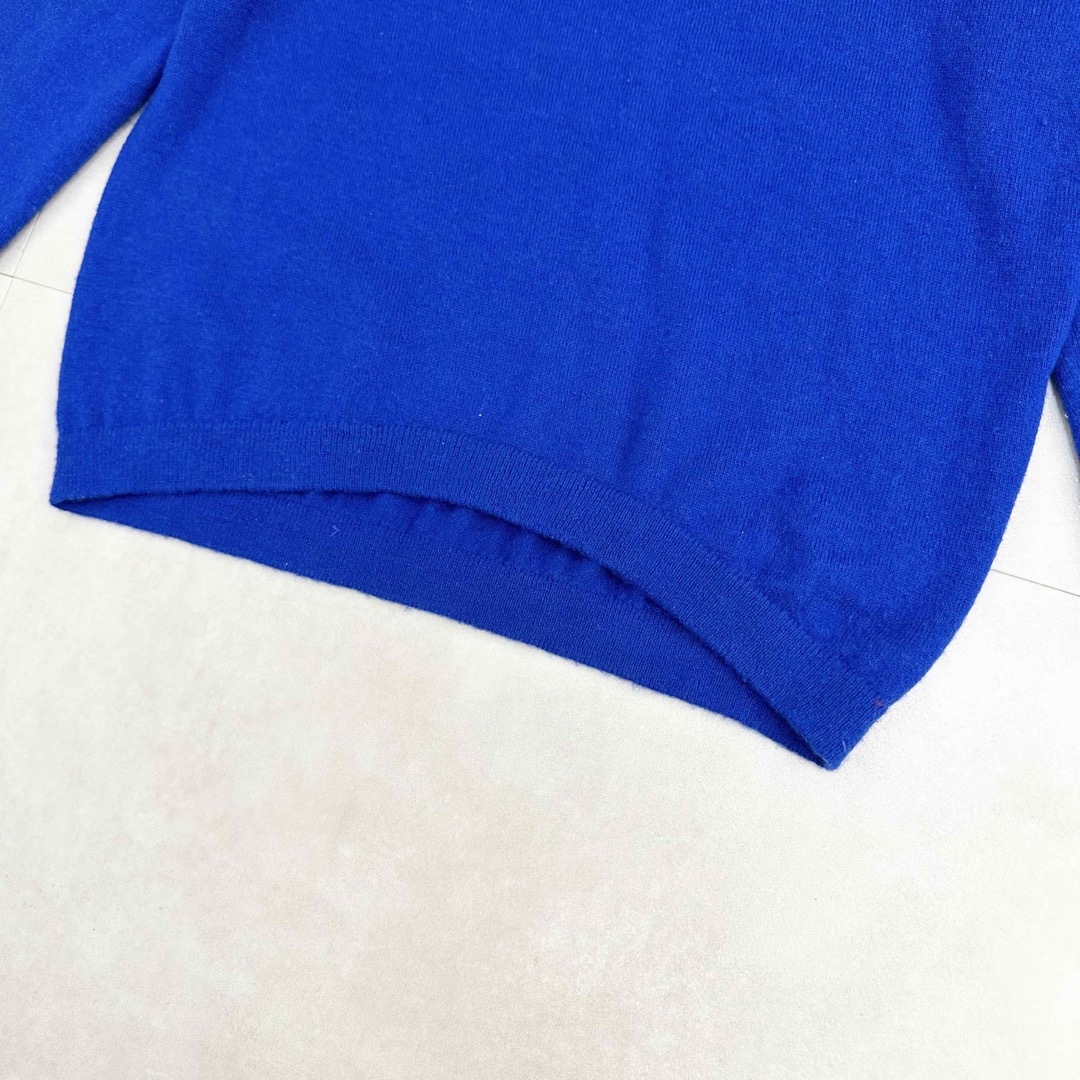 INED(イネド)の【INED】イネド ウール ニット セーター ブルー レディースのトップス(ニット/セーター)の商品写真