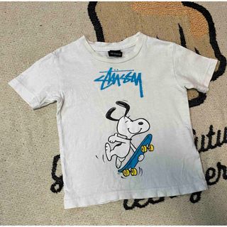 ステューシー(STUSSY)のレア　stussy  90サイズ　Tシャツ　スヌーピ(Tシャツ/カットソー)