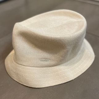 カンゴール(KANGOL)のkangol バケットハット　白　L(ハット)