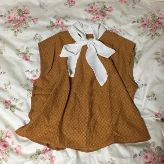 ミスティウーマン(mysty woman)のナッツ様専用♡リボントップス♡ボーダートップス(カットソー(半袖/袖なし))