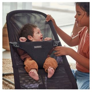 ベビービョルン(BABYBJORN)の【美品】ベビービョルン バウンサー アンスラサイト ダークグレー(その他)