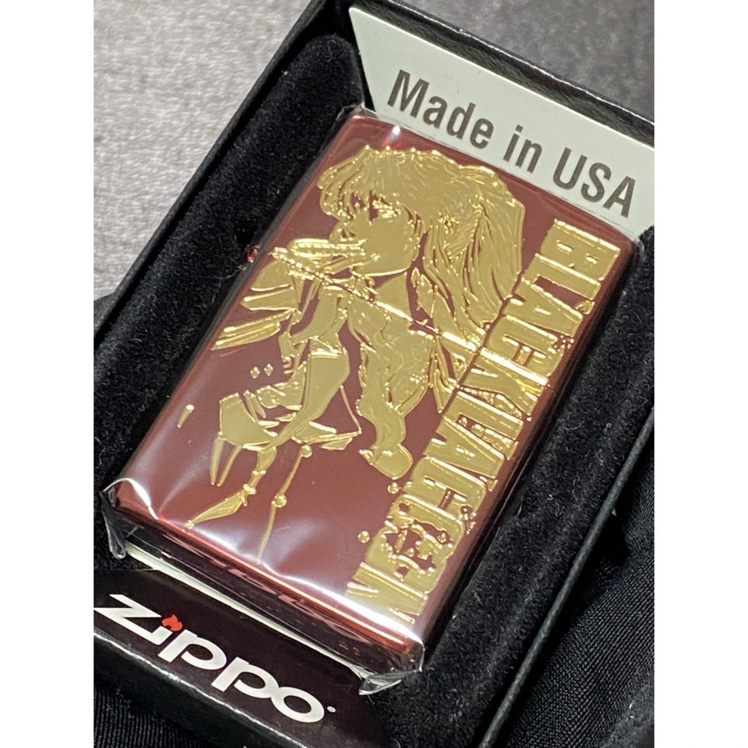 zippo ブラックラグーン バラライカ 両面ゴールド刻印 2023年製の通販