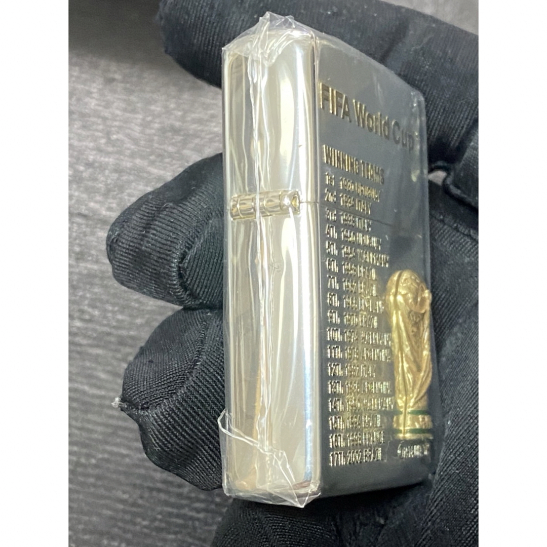 zippo ワールドカップ 立体メタル 飛び込める 限定品 3面加工 zippo ワールドカップ 立体メタル 飛び込める 限定品 3面加工