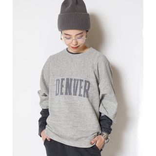 アパルトモンドゥーズィエムクラス(L'Appartement DEUXIEME CLASSE)の DENVER FOOT BALL Tシャツ(Tシャツ(長袖/七分))