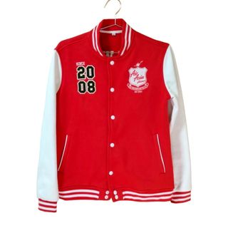 エーエヌエー(ゼンニッポンクウユ)(ANA(全日本空輸))の限定　AirAsia　VARSITY JACKET　エアアジア　スタジャン 　S(スタジャン)