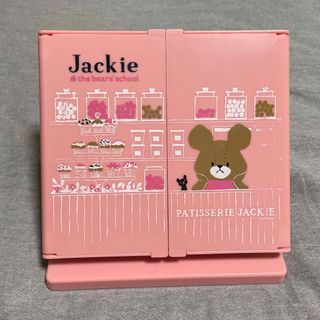 クマノガッコウ(くまのがっこう)のくまのジャッキー　Jackie 鏡　三面鏡　熊　熊の学校　ピンク　くまのがっこう(ミラー)