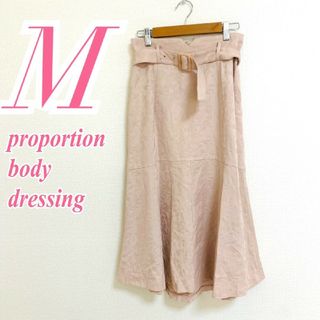 プロポーションボディドレッシング(PROPORTION BODY DRESSING)のプロポーションボディドレッシング M マーメイドスカート 総柄 きれいめ ピンク(ロングスカート)