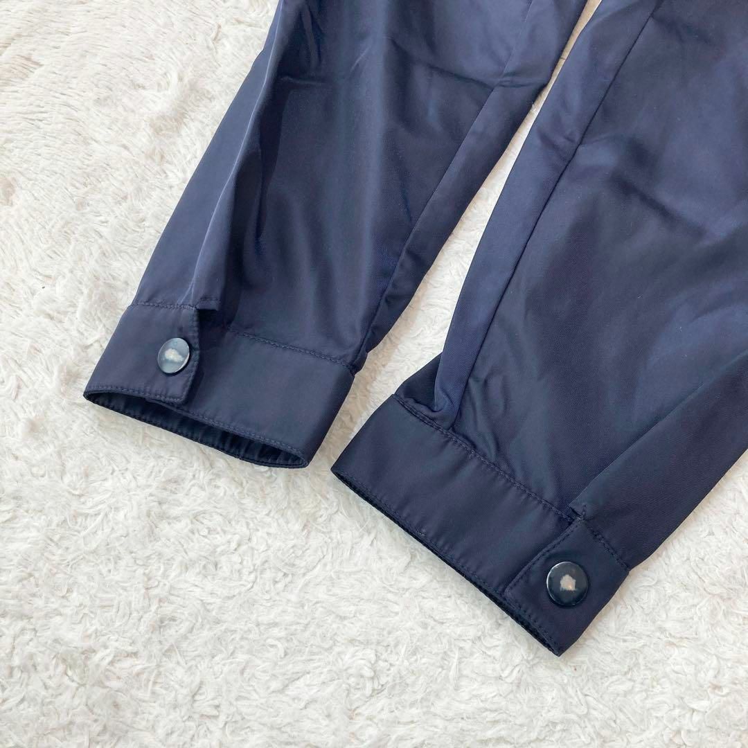 PRADA - 【極美品】PRADA 三角ロゴ ナイロンシャツ ジャケット PRADA - 【極美品】PRADA 三角ロゴ ナイロンシャツ ジャケット