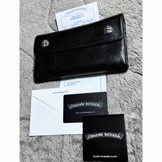 クロムハーツ(Chrome Hearts)の国内正規品 インボイス原本 クロムハーツ ウェーブ ウォレット 財布(長財布)